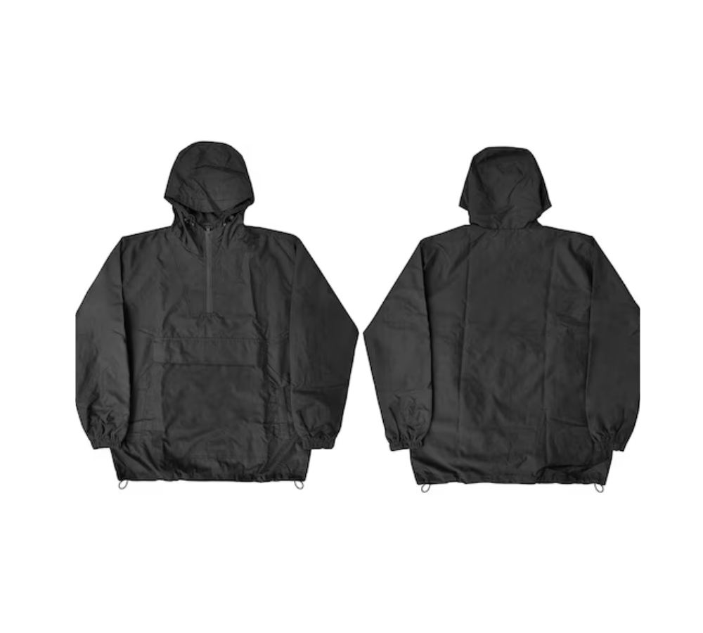 Black SMT Windbreaker