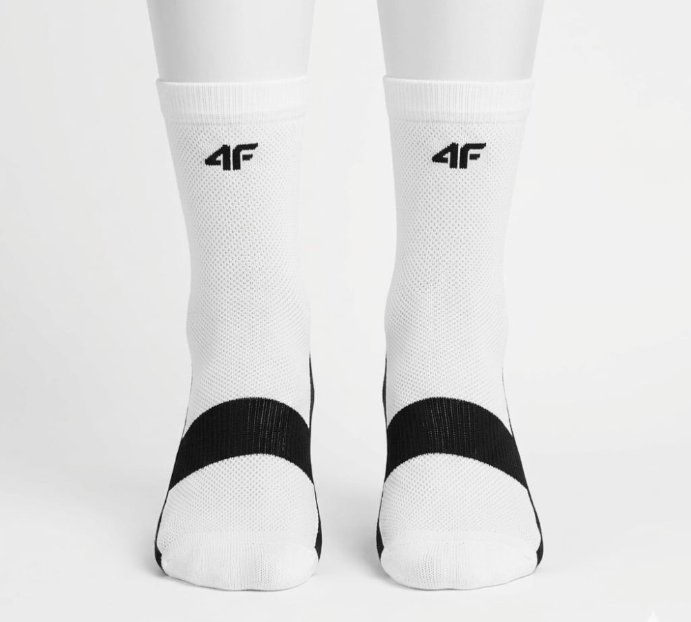White Athletic Sock