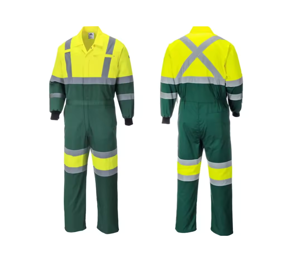 FR Enhanced Visibility Coverall