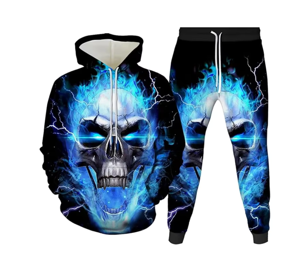 Custom Tie & Dye Sublimation Full Tracksuit