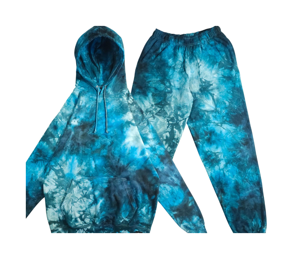 Custom Tie & Dye Sublimation Full Tracksuit