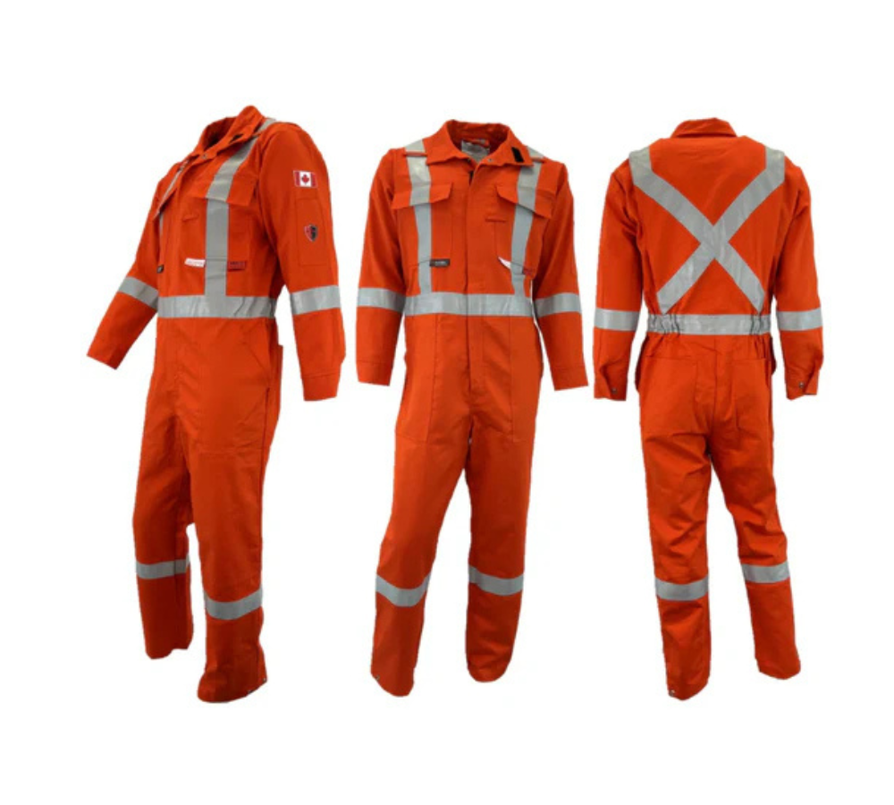 FR Enhanced Visibility Coverall