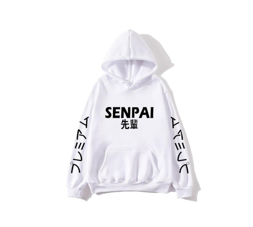 Japanese SENPAI Pullover Hoodie