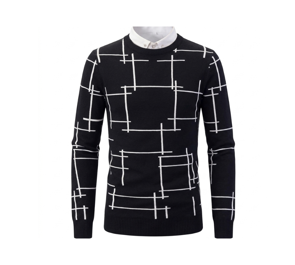 Black Lining T Shirt